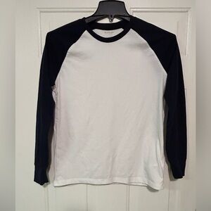 Old Navy Soft-Washed Color-Blocked Long Sleeve Baseball Tee Men’s Size S